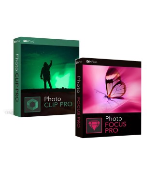 InPixio Photo Clip 9 Professional + Photo Focus 4 Pro Bundle Key GLOBAL